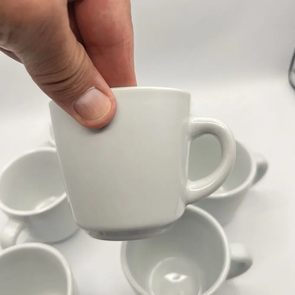 Williams Sonoma Set of 8 Stoneware Coffee Cups 8 oz. - Everyday Collection